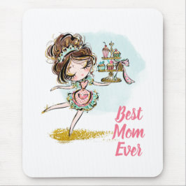 Alfombrilla de ratón para mamá マウスパッド