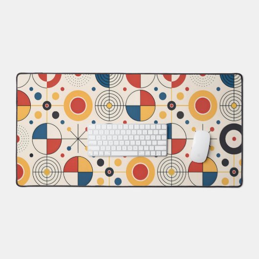 Alfombrilla diseño geométrico デスクマット (キーボード&マウス)