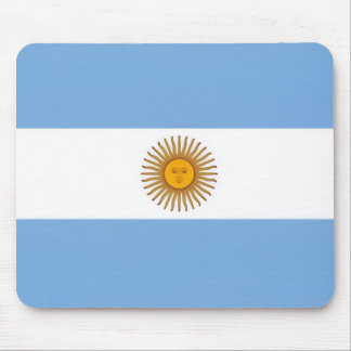 Alfombrilla para ratón con la bandera de Argentina マウスパッド