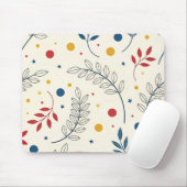 Alfombrilla para ratón diseño floral マウスパッド (マウス)