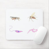 Alfombrilla parasitología / Parasitology mat マウスパッド (マウス)