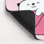 Alfombrilla ratón│Opi y Kipi Valentín マウスパッド (コーナー)