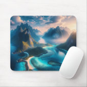 Alfombrilla ratón paisaje マウスパッド (マウス)