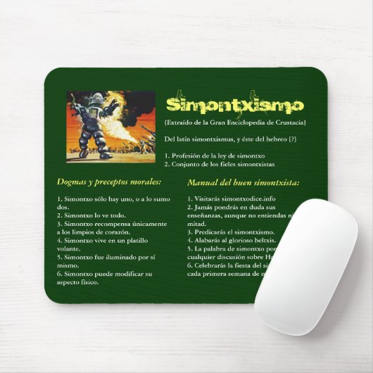 Alfombrilla SIMONTXISMO マウスパッド (マウス)