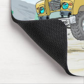 AlfombrillaLandRover88zazzle マウスパッド (コーナー)