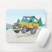 AlfombrillaLandRover88zazzle マウスパッド (マウス)