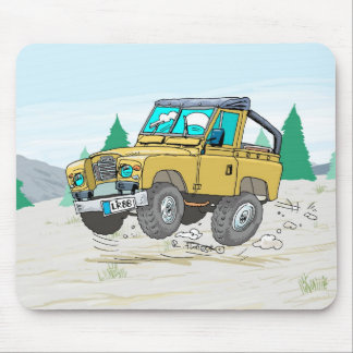 AlfombrillaLandRover88zazzle マウスパッド