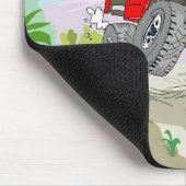 AlfombrillaToyotaBJ40cerrado copia マウスパッド (コーナー)