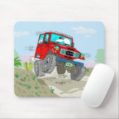 AlfombrillaToyotaBJ40cerrado copia マウスパッド (マウス)