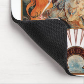 Alfons Mucha マウスパッド (コーナー)