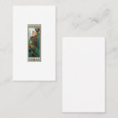 alfons mucha North Star 名刺 (正面/裏面)