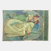 Alfons Mucha , “ Princess Hyacinth ” キッチンタオル (横)