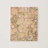 Alfonse Mucha Art Nouveau Peonies ジグソーパズル (縦)