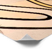 Alfonse Mucha Art Nouveau Peonies ポスター (角)