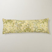 Alfonse Mucha Art Nouveau Peonies Botanical Art ボディピロー (裏面)