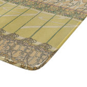 Alfonse Mucha Poppies Art Nouveau Floral Wallpaper カッティングボード (角)