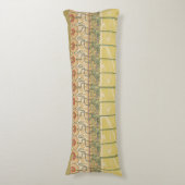 Alfonse Mucha Poppies Art Nouveau Floral Wallpaper ボディピロー (正面縦)