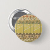 Alfonse Mucha Poppies Art Nouveau Floral Wallpaper 缶バッジ (正面&裏面)