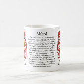 Alford、歴史、意味および頂上のマグ コーヒーマグカップ (中央)