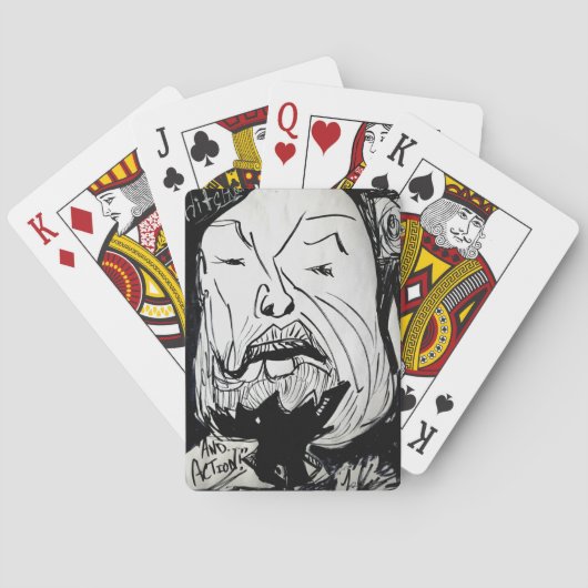 Alfred Hitchcock Playing Cards  for your next game トランプ (裏面)