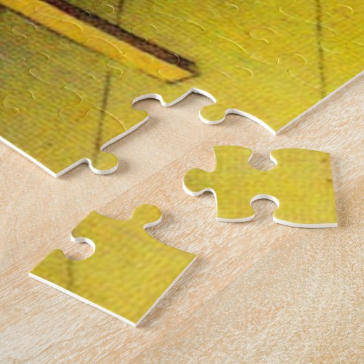 Alfred Mainzer cats Dinner Disaster ジグソーパズル (側面)