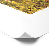 Alfred Sisleyによる春で小さな牧草地を死ぬ ポスター (角)