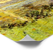 Alfred SisleyによるLoingの銀行の住宅 ポスター (角)