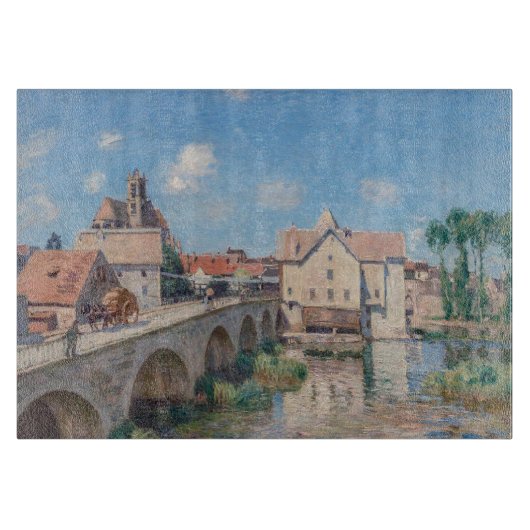 Alfred Sisleyのアートワーク – Le Pont de Moret カッティングボード (正面)