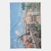 Alfred Sisleyのアートワーク – Le Pont de Moret キッチンタオル (縦)