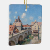 Alfred Sisleyのアートワーク – Le Pont de Moret セラミックオーナメント (右)