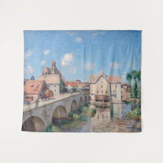 Alfred Sisleyのアートワーク – Le Pont de Moret タペストリー (正面(横))
