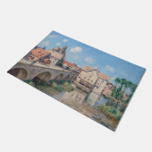 Alfred Sisleyのアートワーク – Le Pont de Moret ドアマット (アングル)