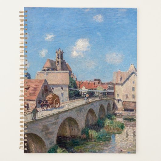 Alfred Sisleyのアートワーク – Le Pont de Moret プランナー手帳 (正面)