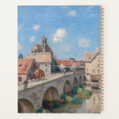 Alfred Sisleyのアートワーク – Le Pont de Moret プランナー手帳 (裏面)