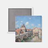Alfred Sisleyのアートワーク – Le Pont de Moret マグネット (正面/裏面)