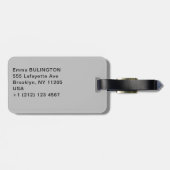 Alfred Sisleyのアートワーク – Le Pont de Moret ラゲッジタグ (裏面横)