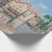 Alfred Sisleyのアートワーク – Le Pont de Moret ラッピングペーパー (角)