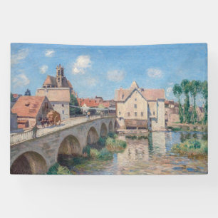 Alfred Sisleyのアートワーク – Le Pont de Moret 横断幕