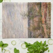 Alfred Sisley – ウィーディデイアットヴェネュー キッチンタオル (折り畳み)