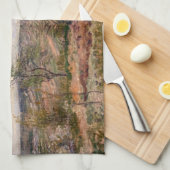 Alfred Sisley – ウィーディデイアットヴェネュー キッチンタオル (四つ折り)