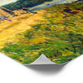 Alfred Sisley – オワーズの銀行 ポスター (角)