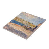 Alfred Sisley – サンマンメスのリバーバンクス タイル (側面)