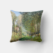 Alfred Sisley – ストリーム沿いの休憩 クッション (裏面)