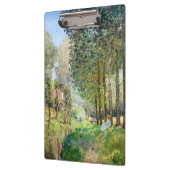 Alfred Sisley – ストリーム沿いの休憩 クリップボード (左)