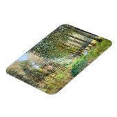 Alfred Sisley – ストリーム沿いの休憩 マグネット (左側)