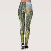 Alfred Sisley – ストリーム沿いの休憩 レギンス (裏面)