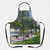 Alfred Sisley – 栗の木々の対立遺伝子 エプロン (正面)