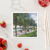 Alfred Sisley – 栗の木々の対立遺伝子 スタンダードカクテルナプキン (インサイチュ)