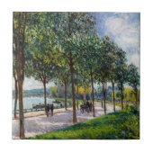 Alfred Sisley – 栗の木々の対立遺伝子 タイル (正面)