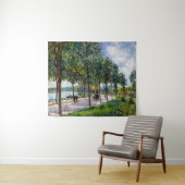 Alfred Sisley – 栗の木々の対立遺伝子 タペストリー (インサイチュ(横))